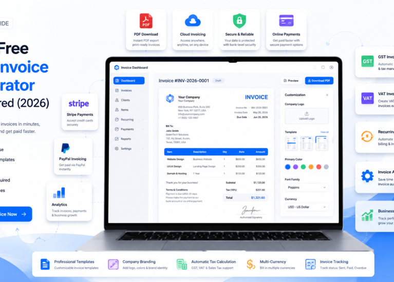 Best Free PDF Invoice Generator Compared (2026)