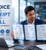 Invoice vs Receipt vs Bill: What's the Difference