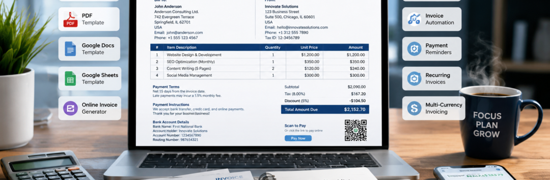 Best Free Invoice Templates for Small Businesses