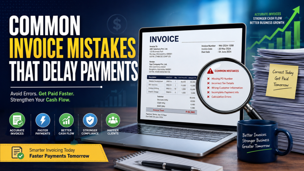 Common Invoice Mistakes That Delay Payments